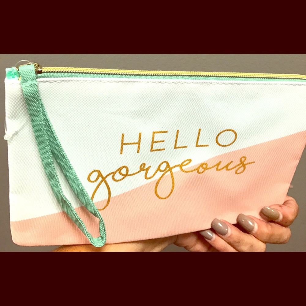 Cosmetics bag hello gorgeous